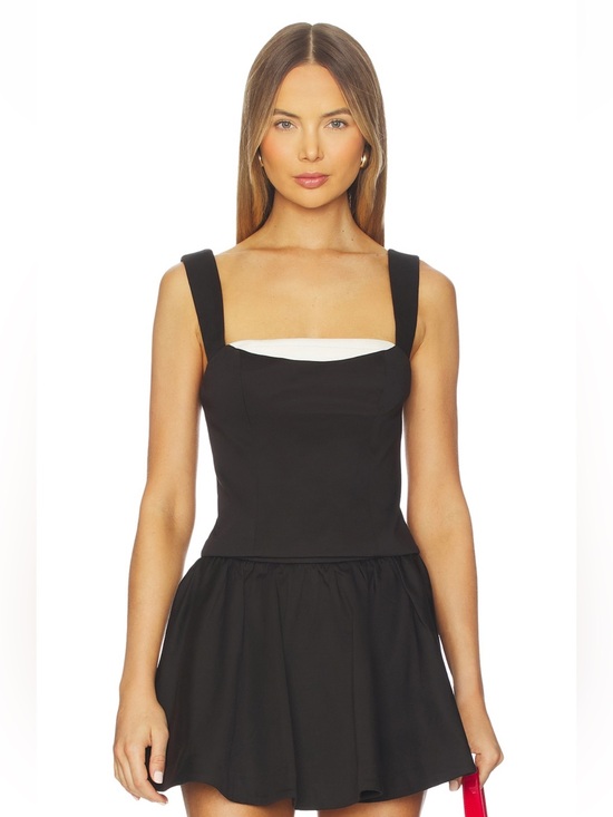MAJORELLE Tops - MAJORELLE Adria Top in Black